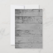 Purple Tree of Hearts Fête des mariées Invitation (Dos)