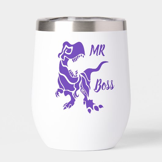 Purple Trex le Boss Dino (Arrière)