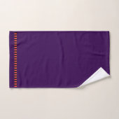 Purple + Trim Decorative  Bad Handdoek (Handdoek)