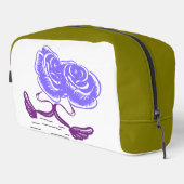 Purple Troiletery bag / Trousse de toilette Violet (Coin droit)