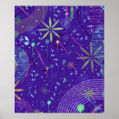 Purple Twilight Party Poster (Voorkant)