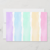 Purple Unicorn Photo Invitation (Dos)