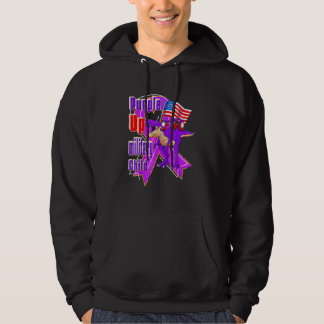 Purple Up For Military Child Month Dandelion Spark Hoodie