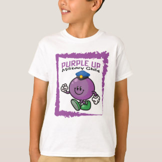 Purple Up Military Child 2024 T-shirt