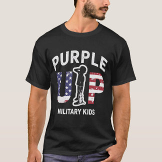 Purple Up Military Kids - Steun Militaire Gezinnen T-shirt