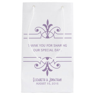 Purple v2 Sac cadeau ornemental fantaisiste