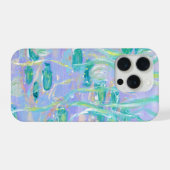 Purple Water Lilies Phone Case iPhone Hoesje (Achterkant horizontaal)