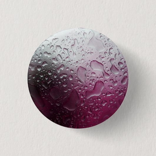purple water ronde button 3,2 cm (Voorkant)