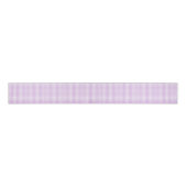 Purple White Checker Diamond Pattern Grosgrain Lint (Voorkant)