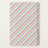 Purple Yellow Adventure Attend Carnet Spiral (Verso)