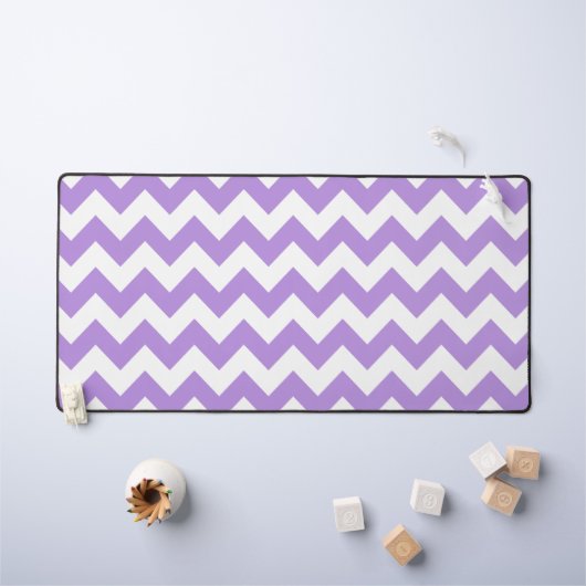 Purple Zigzag, Purple Chevron, Motif géométrique (Tableau pour enfants)