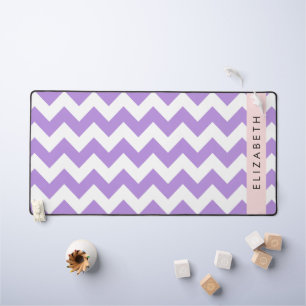 Purple Zigzag, Purple Chevron, Votre Nom