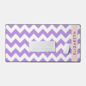 Purple Zigzag, Purple Chevron, Votre Nom (Clavier et souris)