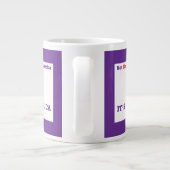 PurpleAmerica Jumbo café Mug (Dos)