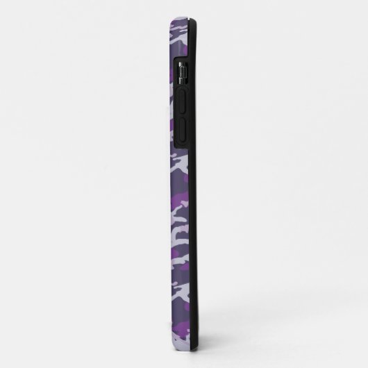 PurpleBerry Camo Pattern Case-Mate iPhone Case (Achterkant/links)