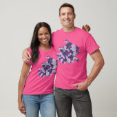 PurpleBerry Camo Pattern Digital Sketch T-shirt (Unisex)