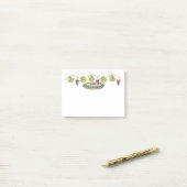 PurpleGrape Clusters Grape Leaves - Wine oClock | Post-it® Notes (Op bureau)