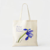 PurpleI Iris Flower Wedding Favor Bag for Bridesm Tote Bag (Voorkant)