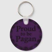 PurplePaganPride Sleutelhanger (Achterkant)