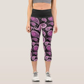 PurplePaisley Capri Leggings (Recto)