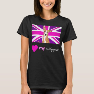 PURPLEWHIPPET (DARK) Basic T-shirt