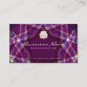 PurpleZtars +Logo Carte de visite (Dos)