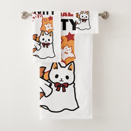 Purr-anormal Cat Cat mignonne Halloween Conception (En situation)