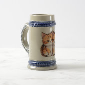 “Purr-fect Pair” “Double the Whiskers, Double the Bierpul (Voorkant links)