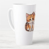 “Purr-fect Pair” “Double the Whiskers, Double the  Latte Mok (Linkerhoek)