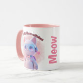 Purr-fectly Meow-nificient Cat Mug (Devant gauche)