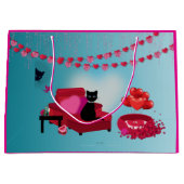 Purr Love - Cupid - Sac Cadeau Chat (Devant)