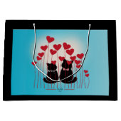 Purr Love - Sac cadeau - Champ de ballon (Devant)