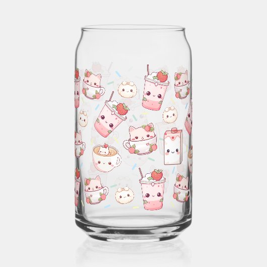 Purr parfaitement brassé : Kawaii Cat Cat Cat Glas (Recto)
