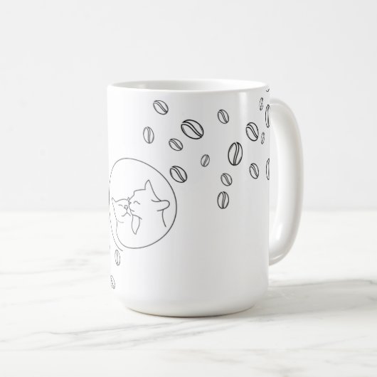 Purr & Sip Mug (Devant droit)