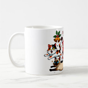 Purr-suit van plezier: Santa's huisdierparade Koffiemok