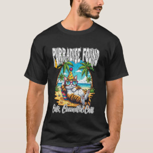 PURRADISE Gevonden Katten, Kokosnoten en CHILL Str T-shirt