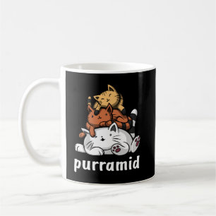 Purramid Cat Pyramids Cute Kitten Koffiemok