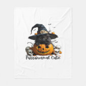 Purranormal Cutie Classic T-shirt Fleece Deken (Voorkant)