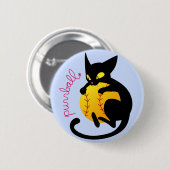 Purrball Flair Ronde Button 5,7 Cm (Voorkant /achterkant)