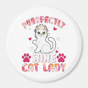 Purrfeces-kattendame Magneet
