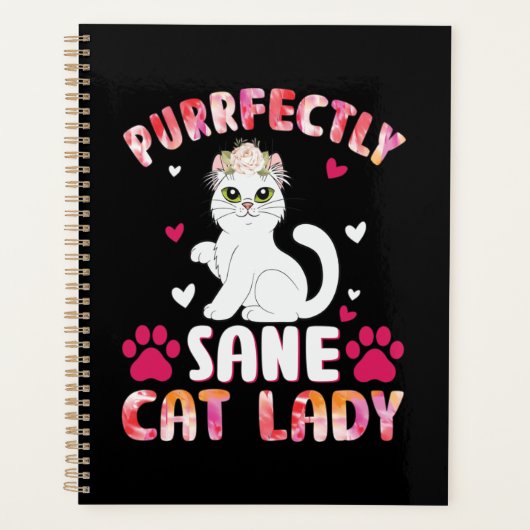 Purrfeces-kattendame Planner (Voorkant)