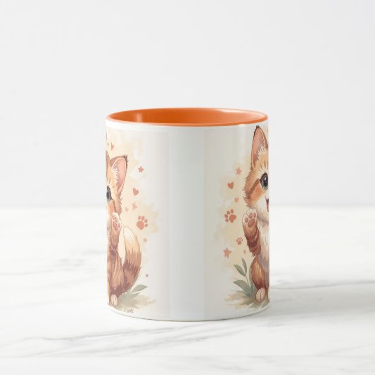 Purrfect Cat Mok: Twinkle & Play Mok (Midden)