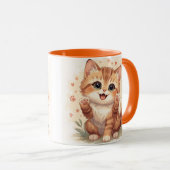 Purrfect Cat Mok: Twinkle & Play Mok (Voorkant rechts)