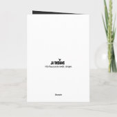 Purrfect Halloween Kat Kaart (Achterkant)