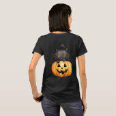Purrfect Halloween t-shirt (Achterkant volledig)
