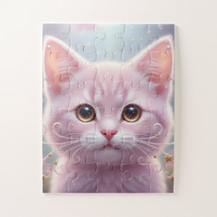 Purrfect Kitten -Schattig Whimsisch Legpuzzel