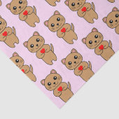 Purrfect Love Pink Tissuepapier (Detail)