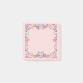 Purrfect Notes – Cute Cat Border Sticky Notes (Voorkant)