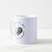 "Purrfect Partners" la tasse d'anniversaire (Devant gauche)