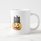 Purrfect pompoen Cup Extra Grote Beker (Rechts)